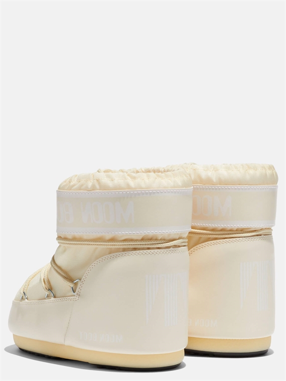Moon Boot Icon Low Cream Nylon Boots